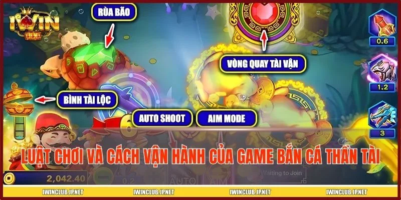 Hướng dẫn luật chơi và cơ chế bắn cá Thần Tài